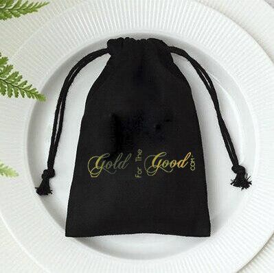Flannel Jewelry Packaging Drawstring Drawstring Pocket Mobile Power Earphone Storage Bag